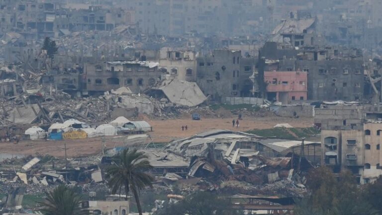 Israel completes withdrawal from key road dividing Gaza as part of ceasefire deal