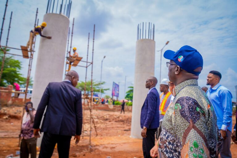 Edo: Gov Okpebholo Excited As Work On First Flyover Bridge Reaches Advanced Stage