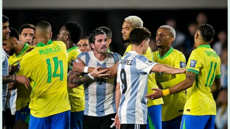 Argentina Rout Brazil To Cap FIFA World Cup 2026 Qualification Party