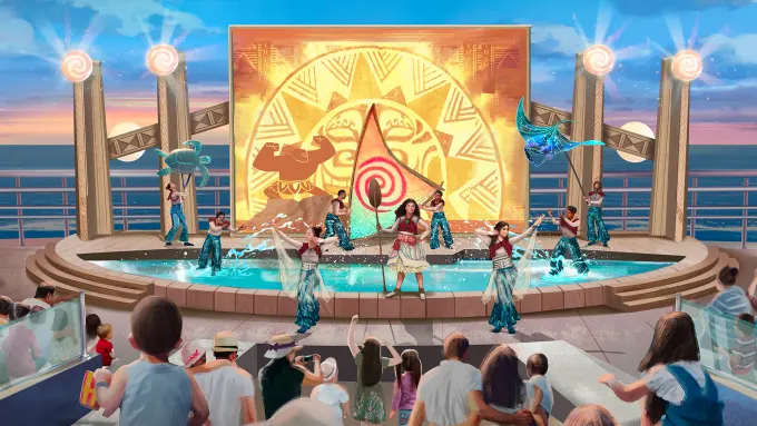 The Disney Adventure will feature a variety of state-of-the-art stage shows. Disney Cruise Lines