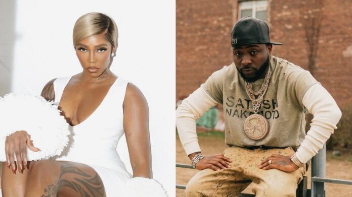 Tiwa Savage and Davido