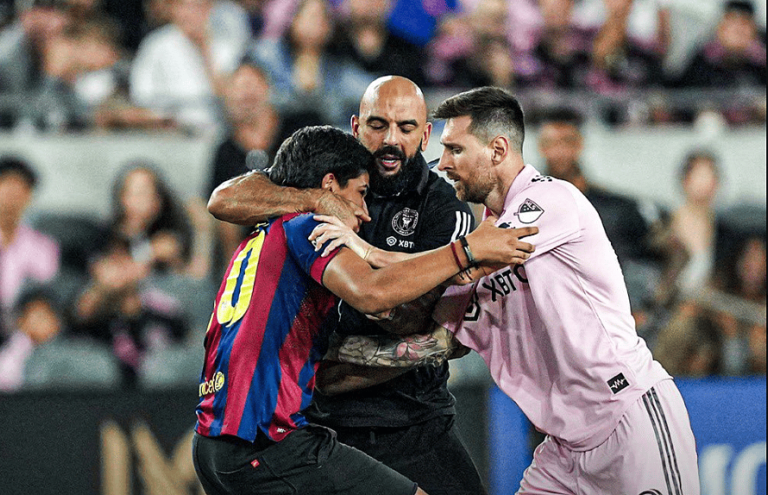 MLS Ban Messi’s Bodyguard From Touchline During Inter Miami Matches