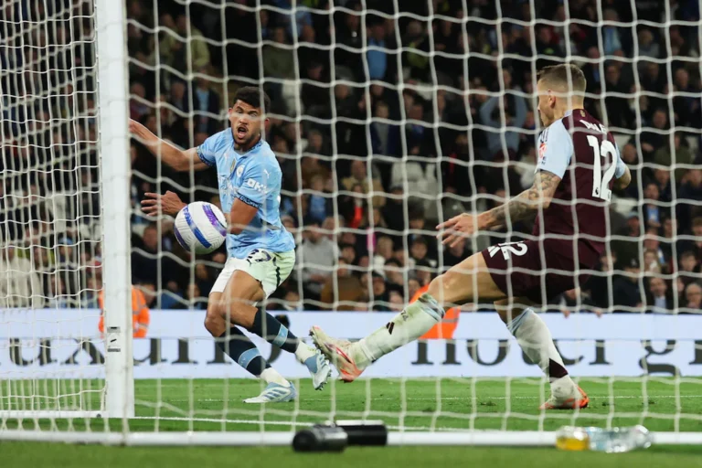 Late Nunes Goal Lifts Man City to Thrilling 2-1 Win Over Villa