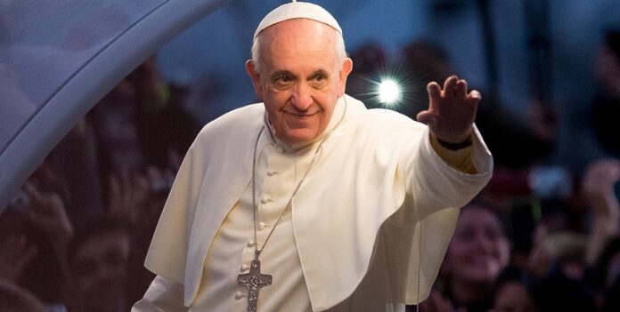 FILE - Pope Francis waves from the Popemobile on his way to attend the Via Crucis on Copacabana Beach during World Youth Day celebrations on July 26, 2013 in Rio de Janeiro, Brazil.  (Photo by Buda Mendes/Getty Images)
