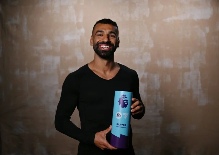 Mohamed Salah Wins Premier League Player Of Season Award