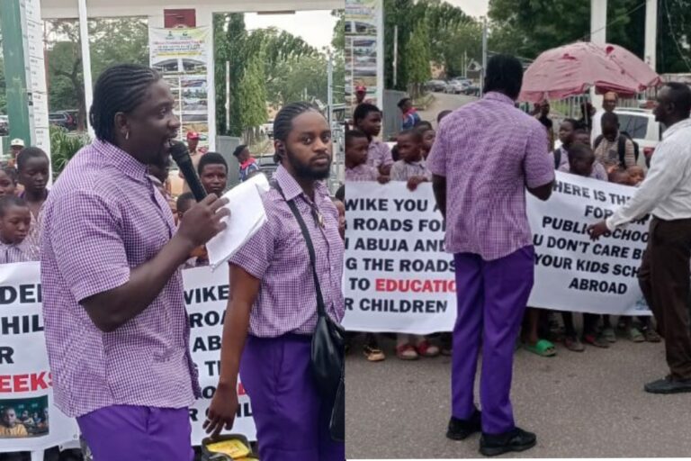 Teachers’ Strike: VDM Takes Protest to Wike’s Doorstep, Teaches Pupils
