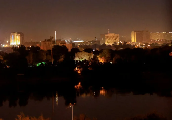  A view of the Green Zone in Baghdad, Iraq August 29, 2022. REUTERS/Thaier Al-Sudani/File Photo 