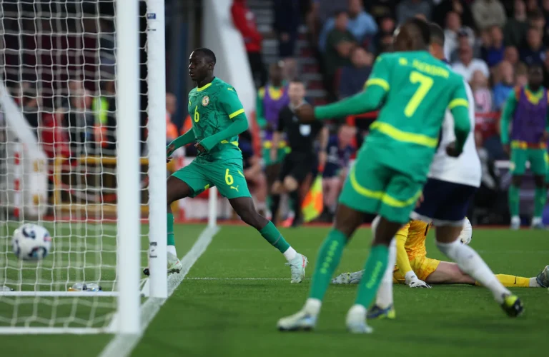 Senegal Become First African Team to Beat England With 3-1 Win in Friendly