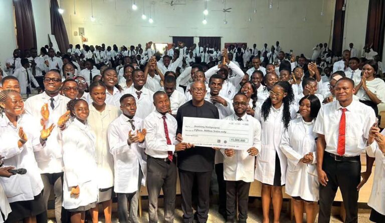 Peter Obi Donates N15m to UNN Dentistry College After Alleged Licence Withdrawal