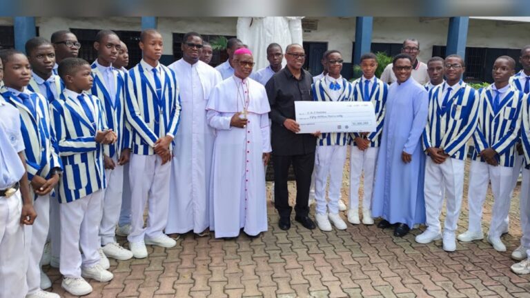 Peter Obi Donates N50 Million To his Alma Mater