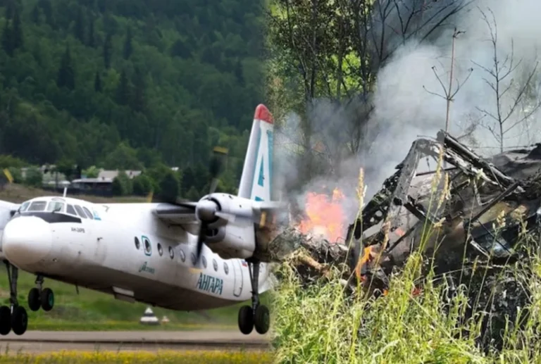 Russian Plane Crashes in Russia’s Far East, Nearly 50 People on Board Feared Dead