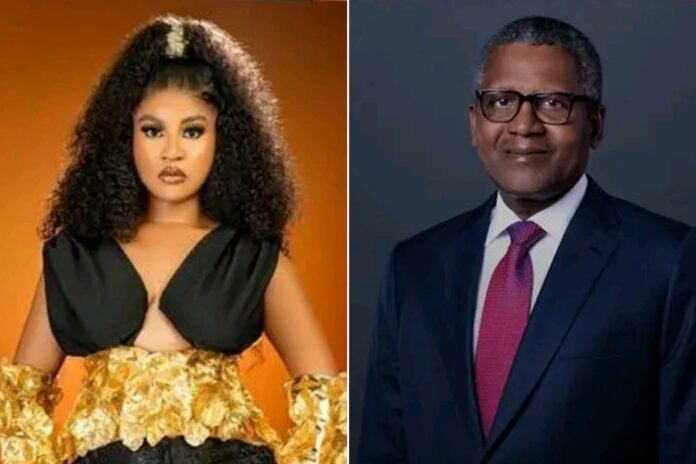 Phyna and Dangote