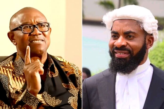 Peter Obi and Deji Adeyanju