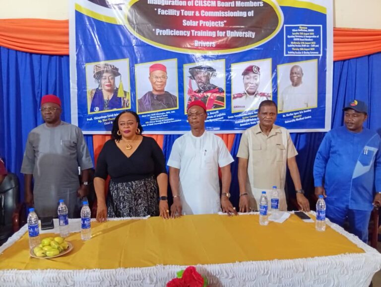 UNIZIK VC Umobi appointed Board Chairman CHISCO Institute as Alexander, others serve as members