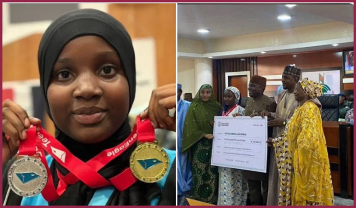 Nafisa Aminu, 17, from Yobe, named World Best in English at 2025 TeenEagle Finals in London...