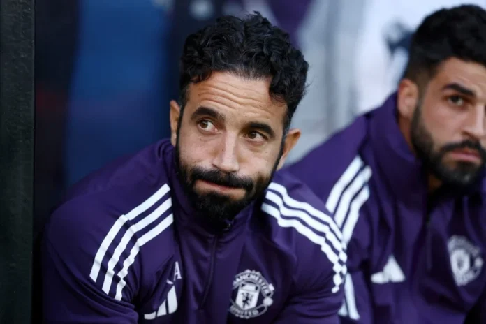 Manchester United manager Ruben Amorim. - Action Images via Reuters