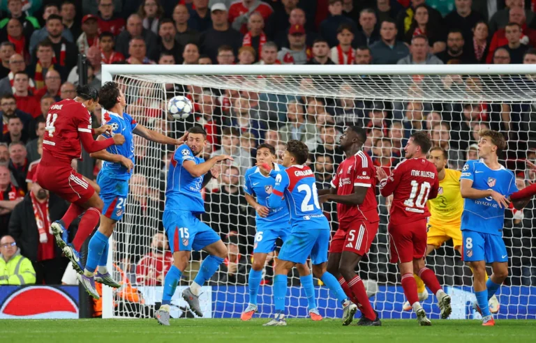Van Dijk’s Stoppage-Time Header Seals Liverpool’s 3-2 Win Over Atlético