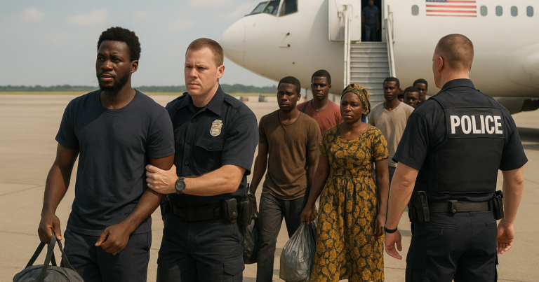 W’Africans Deported by U.S. Sues Ghana Over Alleged Illegal Detention