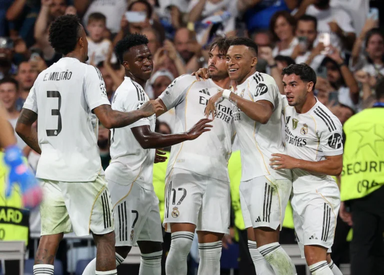 Mbappé’s Penalty Brace Seals 10-Man Real’s 2-1 UCL Comeback vs Marseille