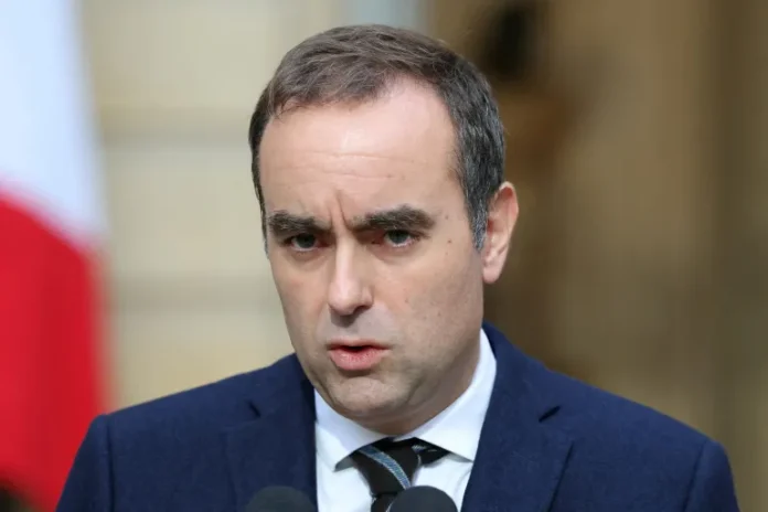 Sebastien Lecornu had been appointed prime minister last month [File: Alain Jocard/Pool via Reuters]