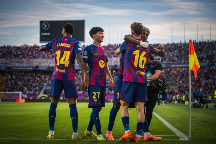 Lopez Hat-Trick, Rashford Double Fire Barcelona Past Olympiacos in Champions League Rout. Photo: FCBarcelona