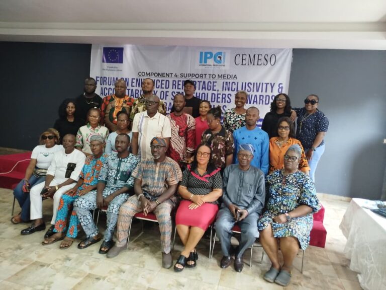 IPC, CEMESO, EU Deepen Ethical, Professional, and Inclusive Election Reporting Ahead of the Anambra Guber Election