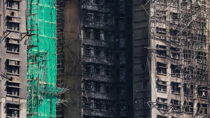 Hong Kong’s anti-corruption commission arrested eight people in connection with the blaze, the world’s deadliest residential fire since 1980.