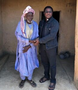 Rev Fr Omokugbo Ojeifo with Imam Abdullahi Abubakar
