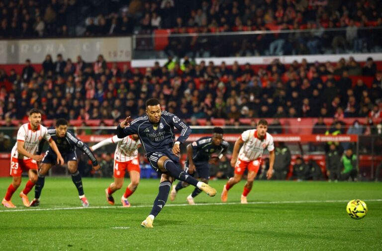 Barça Close In After Mbappé Spot-Kick Saves Madrid From Girona Defeat