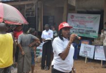 Anambra Polls: SIDEC Battles Voter Apathy At Oye-Agu Market