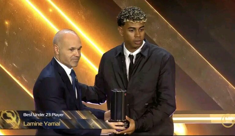 Dembélé Dominates Globe Soccer Awards as Barça Stars Shine at Gala