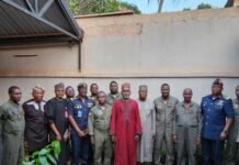 BREAKING: Burkina Faso releases 11 Nigerian Air Force pilots after FG’s intervention Minister of Foreign Affairs, Yusuf Tuggar meets with the freed Nigerian Air Force Personnel