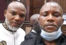 Court Bars Kanu’s Brother From Representing Him, Adjourns Sokoto Transfer Motion