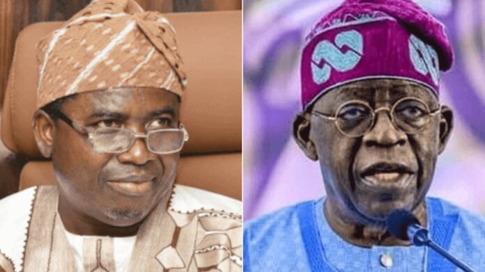 INEC Chairman, Amupitan and President Tinubu