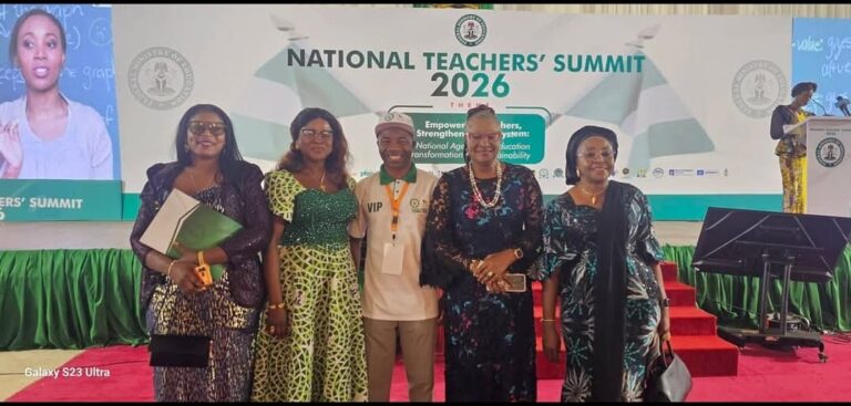 Anambra Teacher, Chekwube Ifetike Shines at the 2026 National Teachers’ Summit in Abuja
