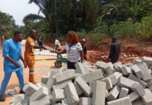 Idemili-South Mayor Inspects Construction Of Seaman And Okenwa Roads In Nnobi