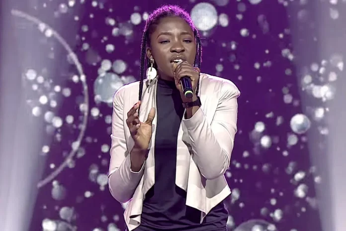 Singer Ifunanya Nwangene performa on 'The Voice Nigeria'.Credit:  The Voice Nigeria/YouTube