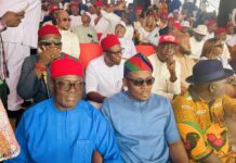 ANAMBRA STATE GOVERNOR & DEPUTY SWORN IN FOR SECOND TERM AT EKWUEME SQUARE, AWKA