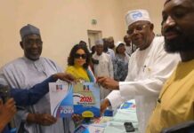 Lawmaker Picks Up Presidential Nomination Form for Tinubu Member of the House of Representatives, James Faleke purchased the expression of interest and nomination forms for APC national leader Bola Tinubu