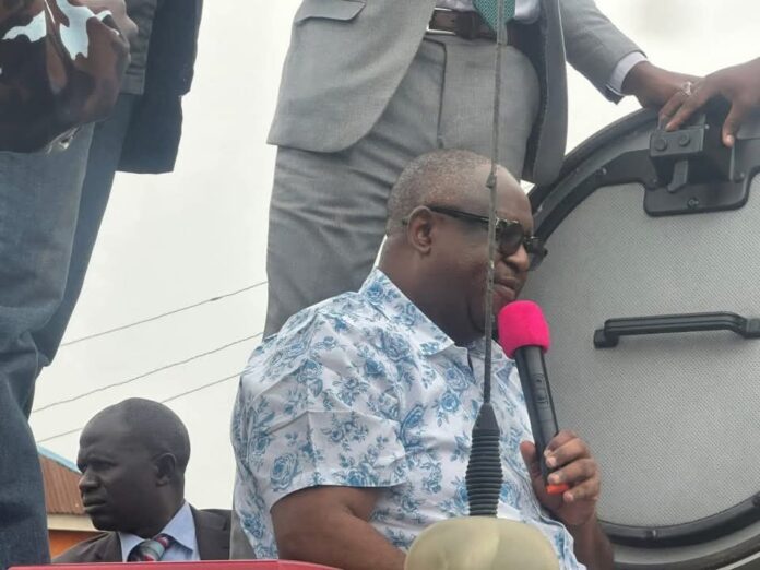 Plateau State Governor Caleb Mutfwang has defended his decision to address residents from inside an armoured carrier