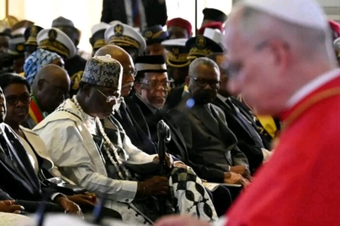 Pope Leo XIV called on Cameroonian leaders and society to turn peace into concrete action