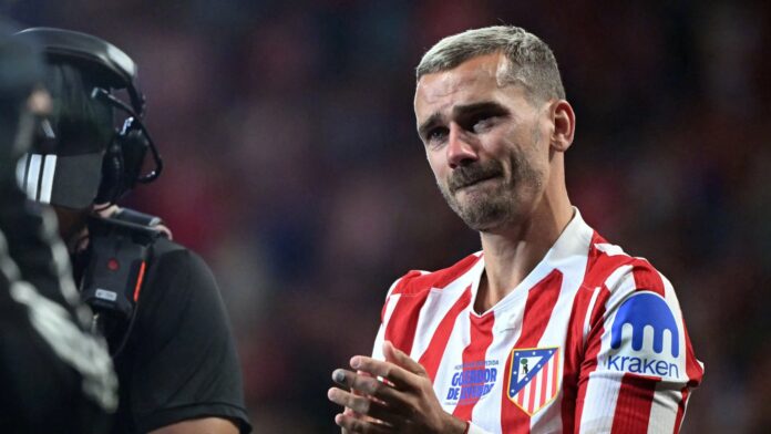 France forward Antoine Griezmann has appealed to Atlético Madrid supporters for forgiveness