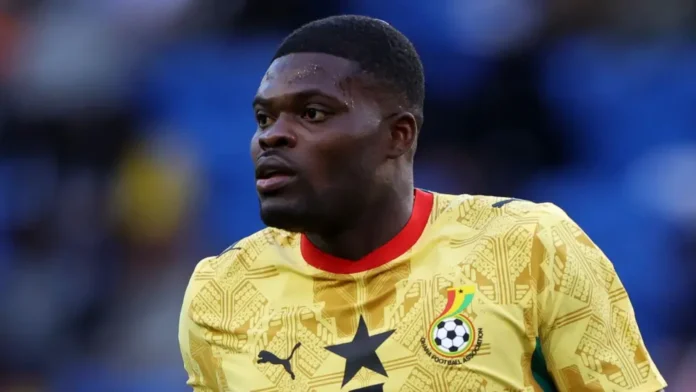 Ghana midfielder Thomas Partey
