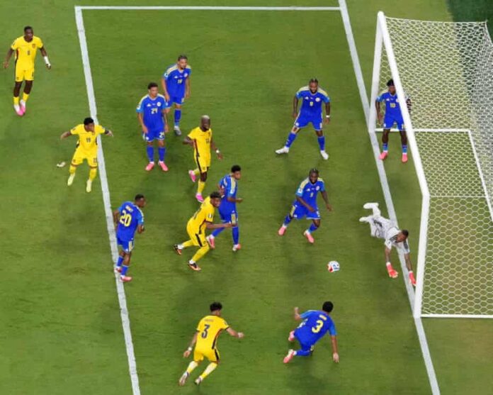 Goalkeeper Eloy Room produced a stunning display with 15 saves as debutants Curaçao held Ecuador to a goalless draw at Arrowhead Stadium, claiming their first-ever point at a World Cup finals.