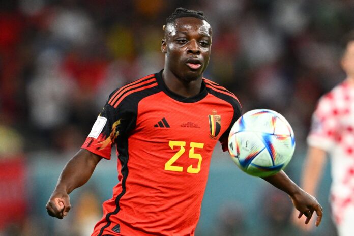 Belgian international Jérémy Doku