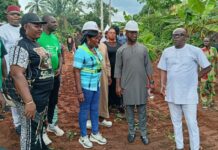 Obi Flags Off Road Construction in Awka-Etiti, Inspects Erosion Control Works in Nnobi