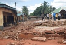 Classrooms Collapse As Erosion Threatens Ezi-Awka Community Secondary School