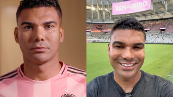 Brazilian midfielder Casemiro has signed for Inter Miami