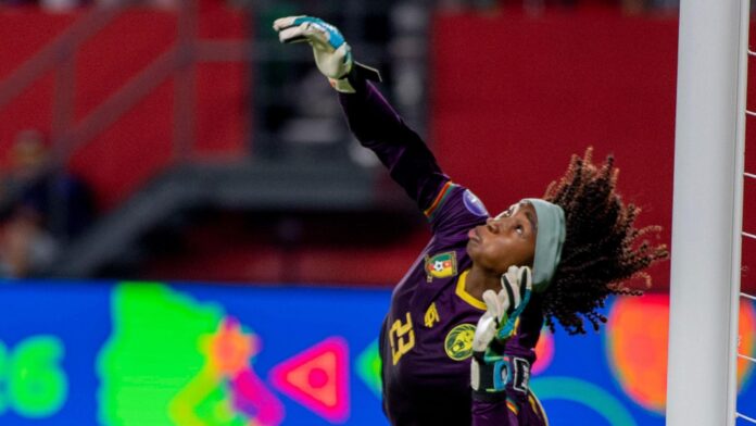 Michaely Bihina sent Cameroon back to the Wafcon final for the first time since 2016