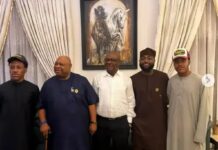 Davido tells Wike ‘I beat you’ in playful Abuja exchange after uncle’s election win Afrobeats star David Adeleke, known as Davido, engaged in a light-hearted verbal joust with Federal Capital Territory Minister Nyesom Wike,